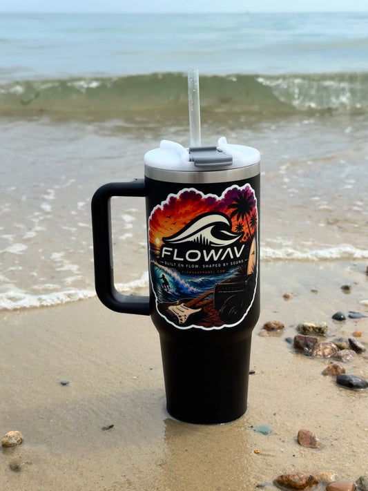 FLOWAV Sunset Sticker