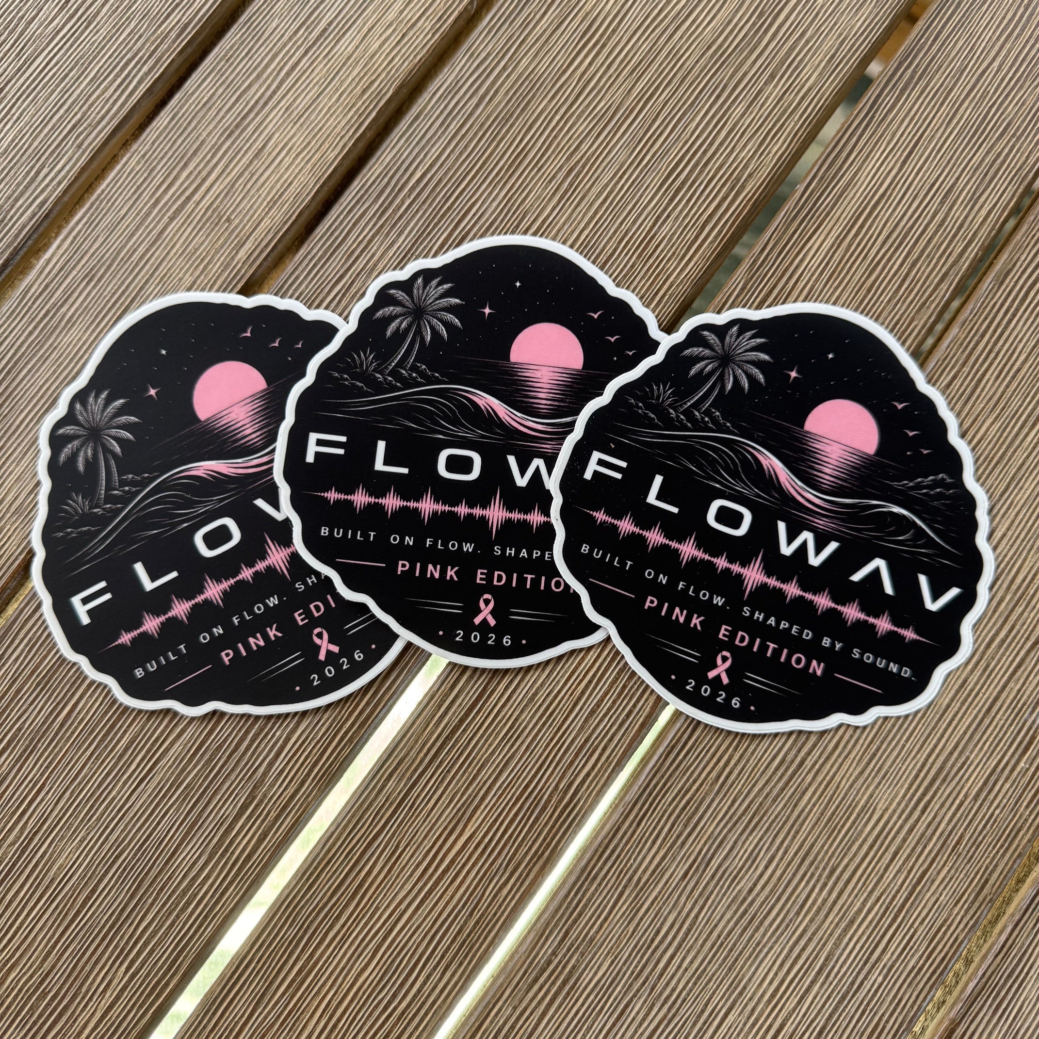 FLOWAV Pink Edition Sticker – FLOWAV Apparel